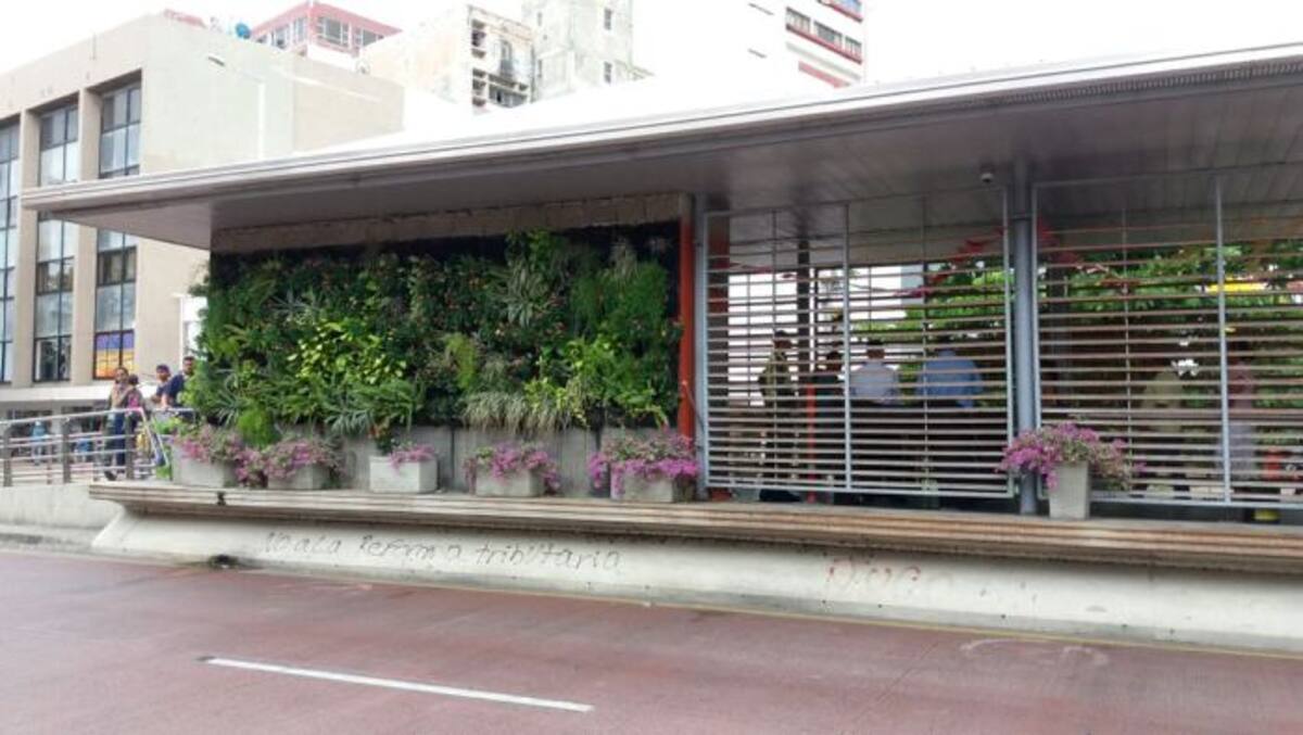 Estación Centro de Transcaribe.