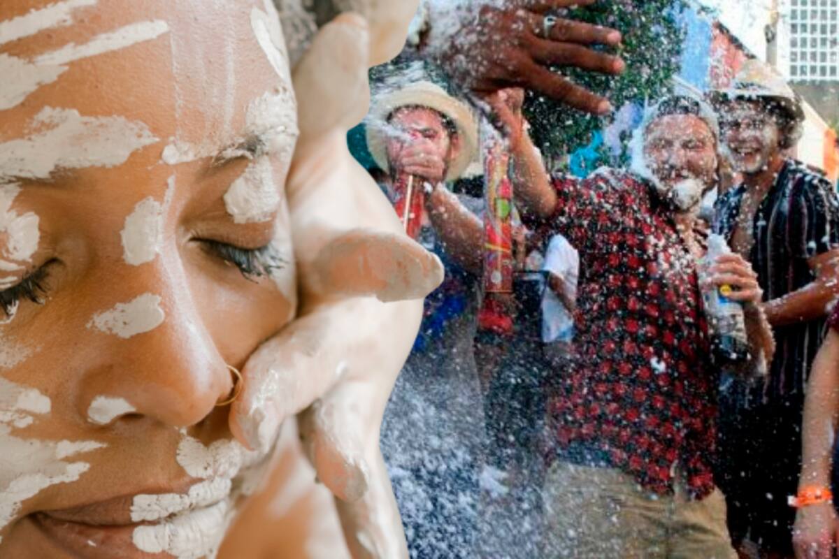 ¡Sácate la maicena del pelo! Así puedes bañarte bien después del gozón