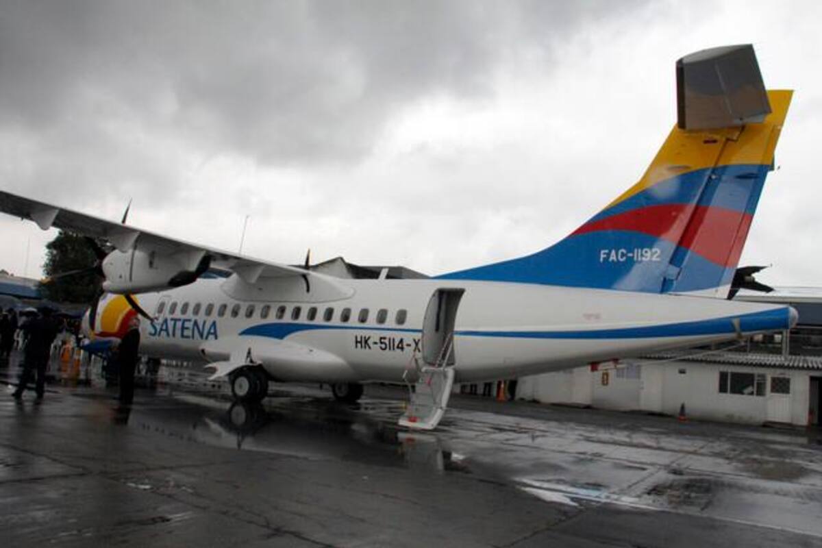 Aerocivil autorizó vuelo a Satena en la ruta Bogotá-Caracas-Bogotá