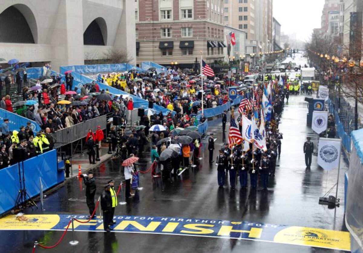 Maratón de Boston. AP Elise Amendola