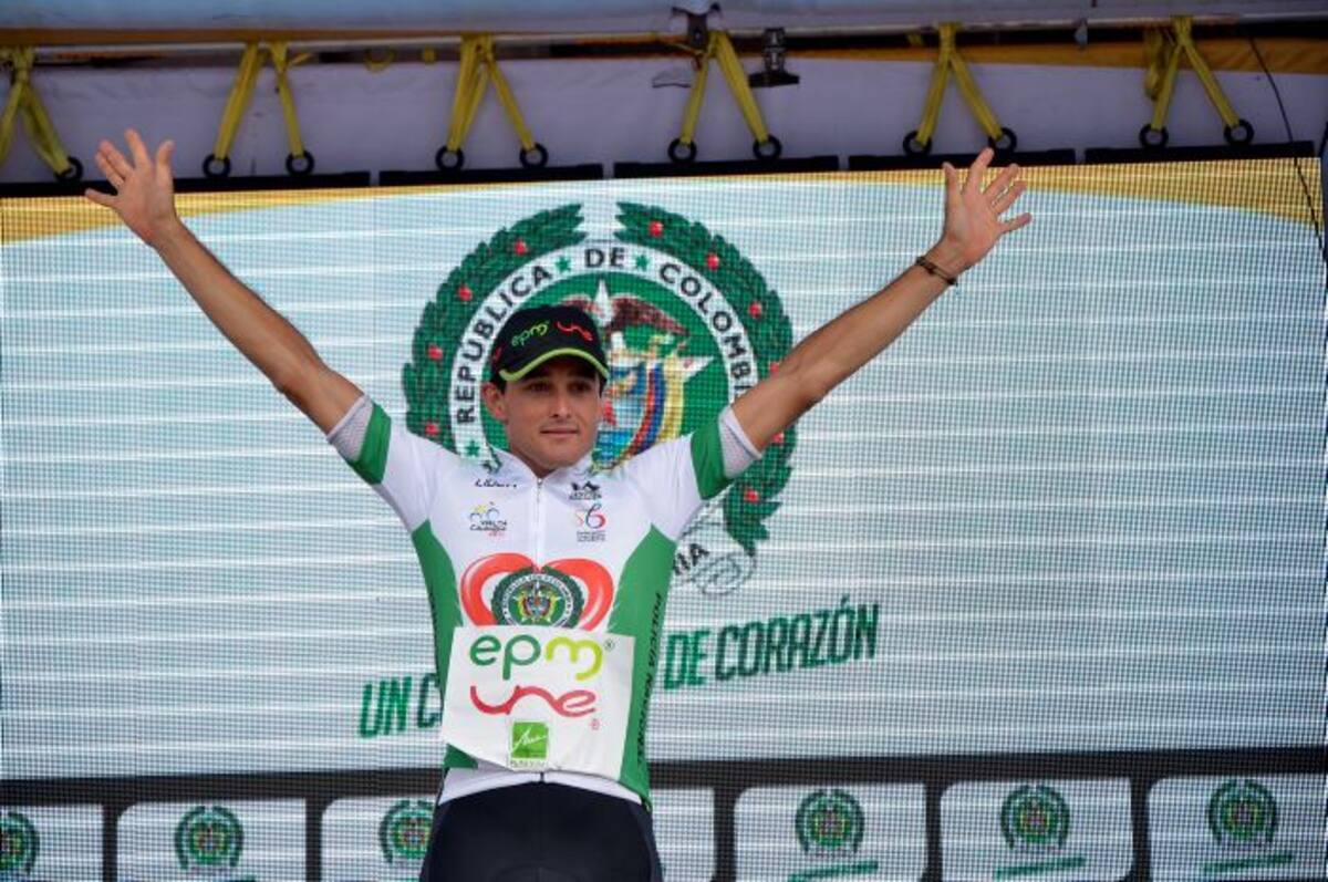 Óscar Sevilla ganó la Vuelta a Colombia. COLPRENSA