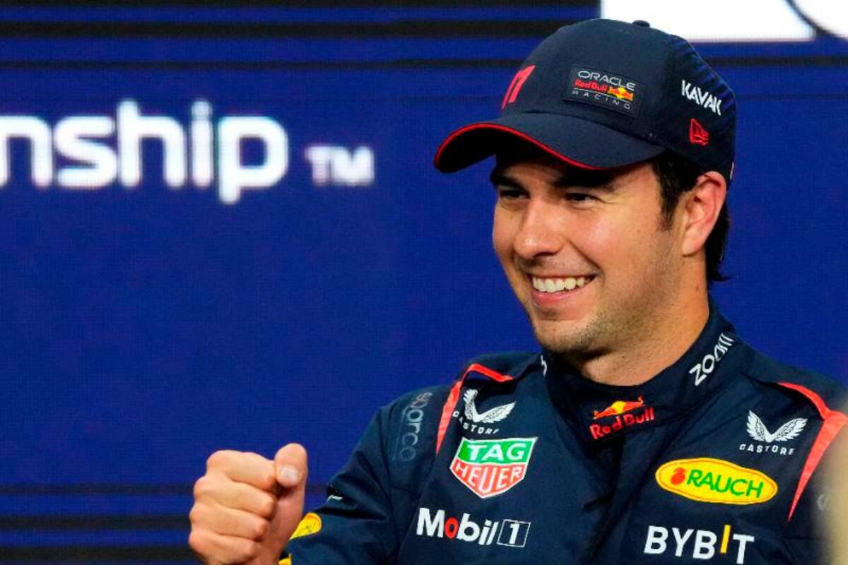 Checo Pérez gana la ‘pole’ y sale primero el domingo; Verstappen sale de 15