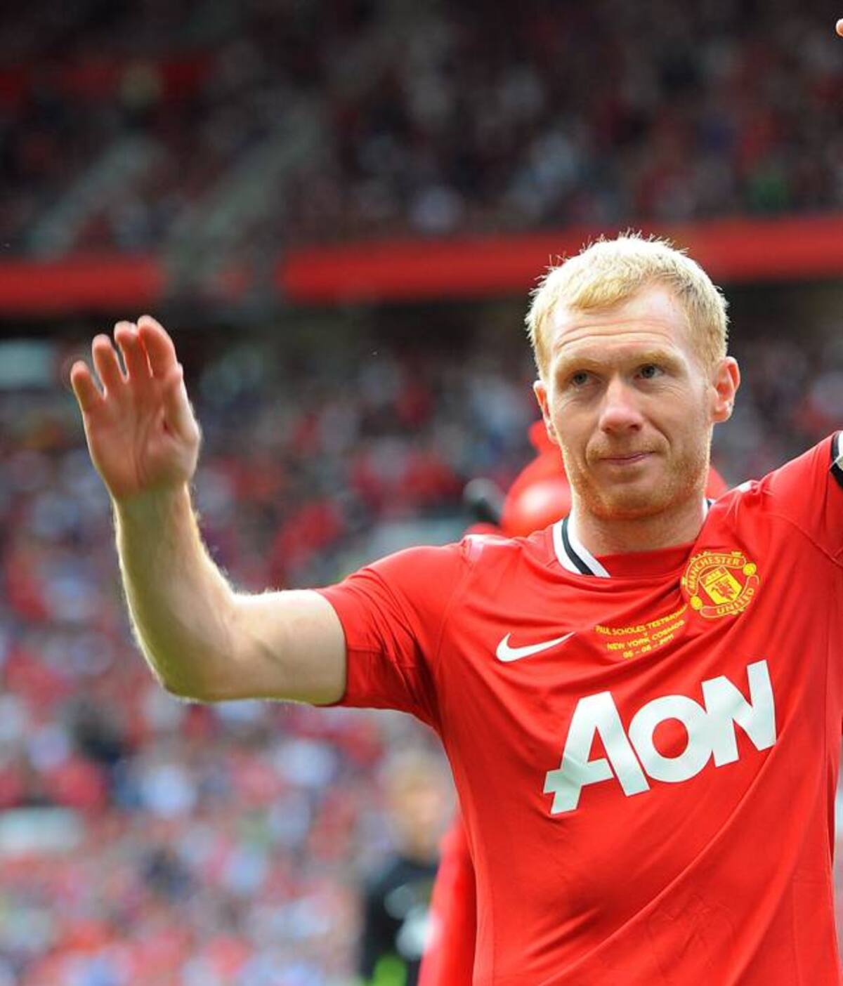 Ferguson reiteró que Scholes se equivocó cuando anunció su retiro hace un año. AFP ANDREW YATES