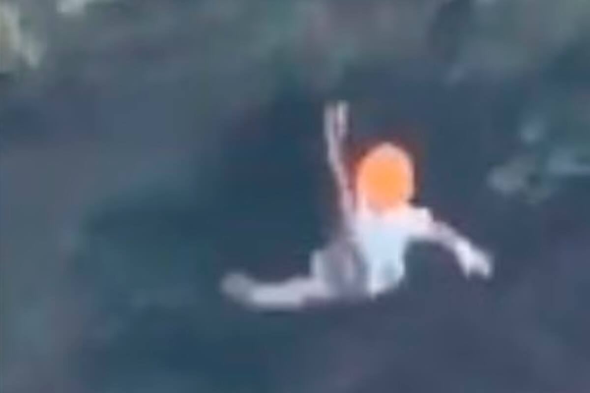 Impactante video: niño de 6 años cae de una tirolesa de 12 metros