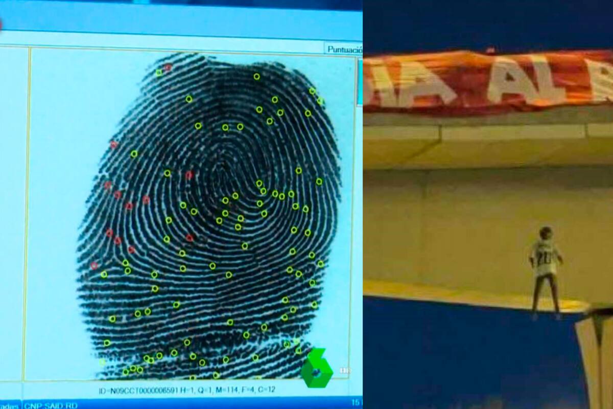 Video: así identificaron a los detenidos por muñeco de Vinicius en un puente