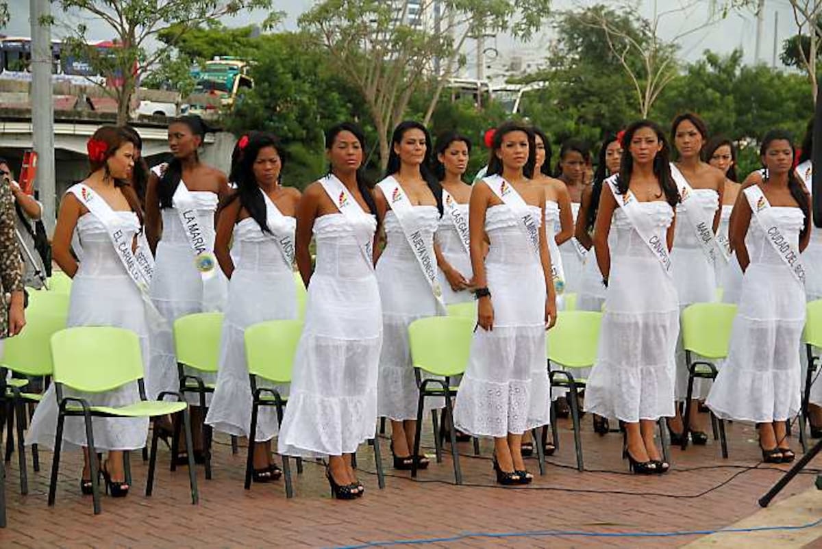 Las candidatas del reinado del Bicentenario de Cartagena. ÓSCAR DÍAZ – EL UNIVERSAL