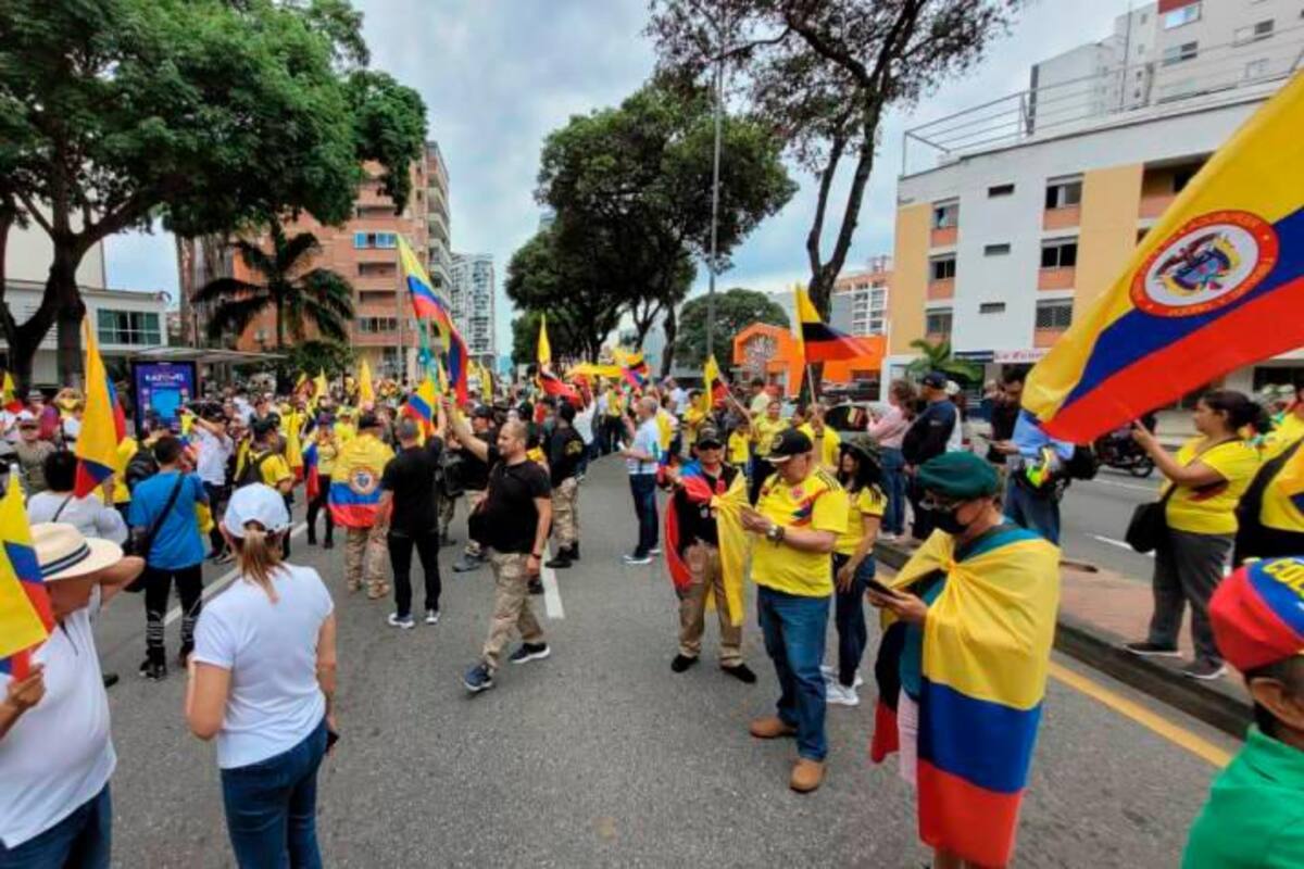 Video: así van las protestas contra el gobierno nacional