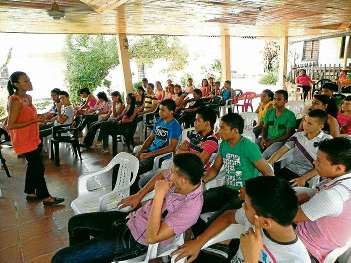 Las diferentes actividades se cumplieron en el municipio de Colosó. CORTESÍA/