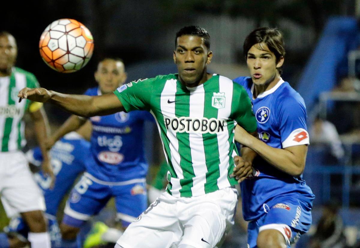 Orlando Berrío se hizo a la Libertadores con Nacional en 2016. //ARCHIVO
