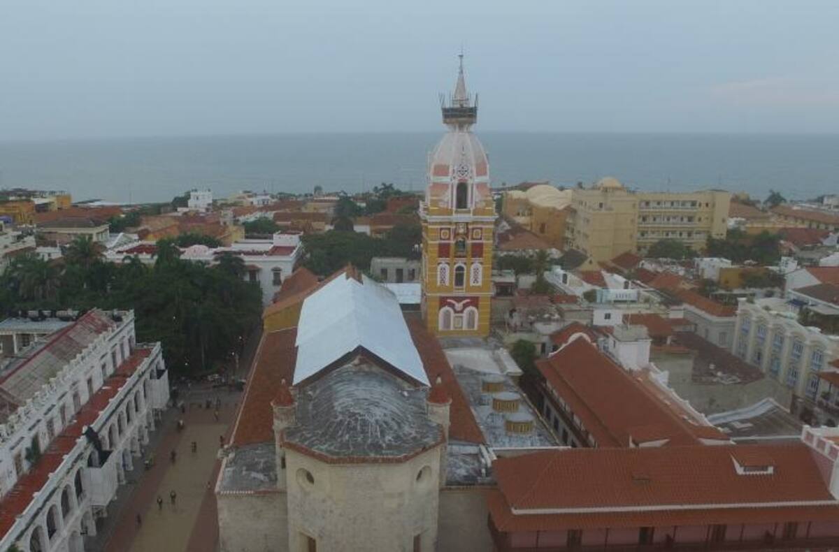 Catedral Santa Catalina de Alejandría de Cartagena. Foto: Jairo Cárdenas