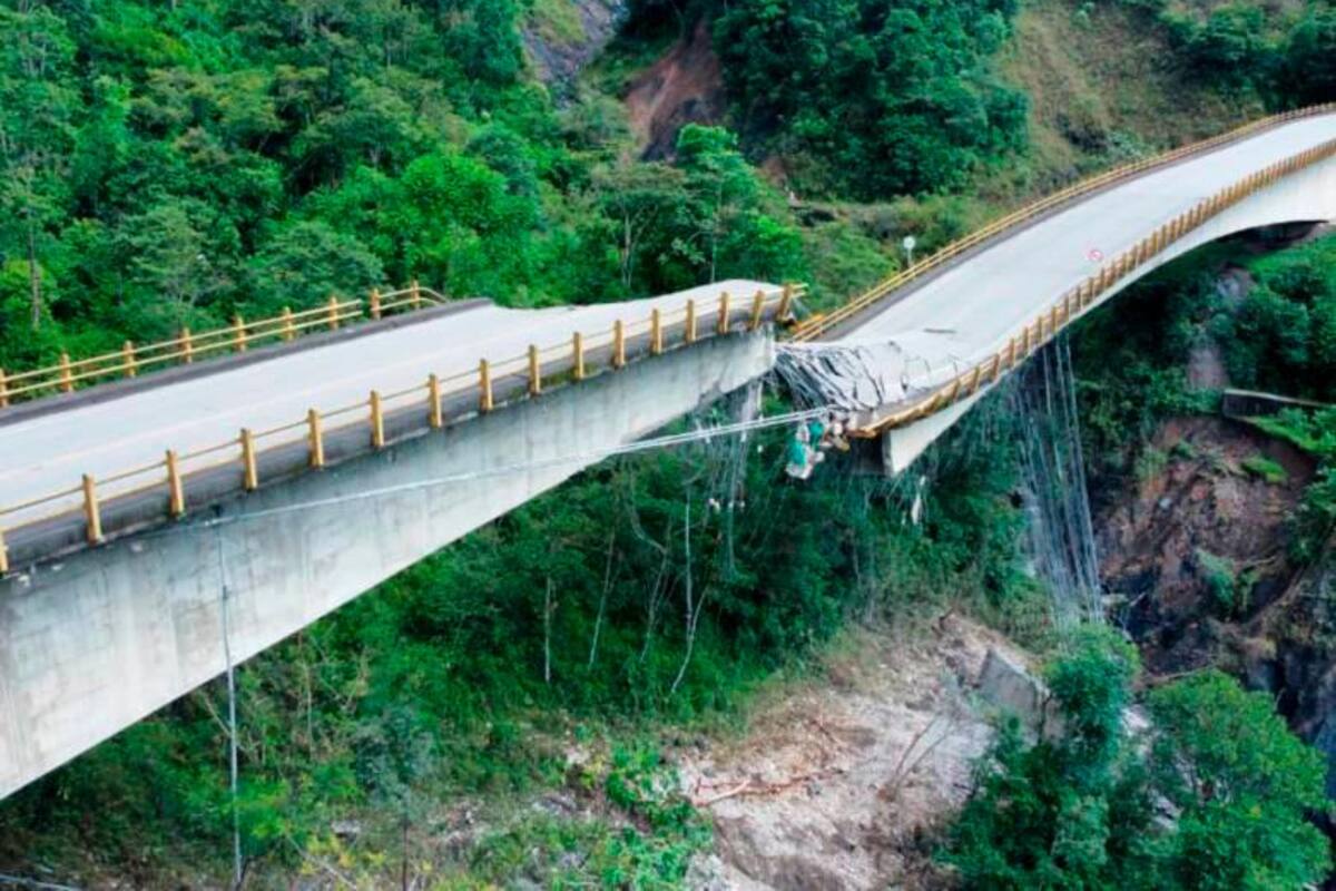 Tras caída de puente El Grillo: así habilitarán la movilidad