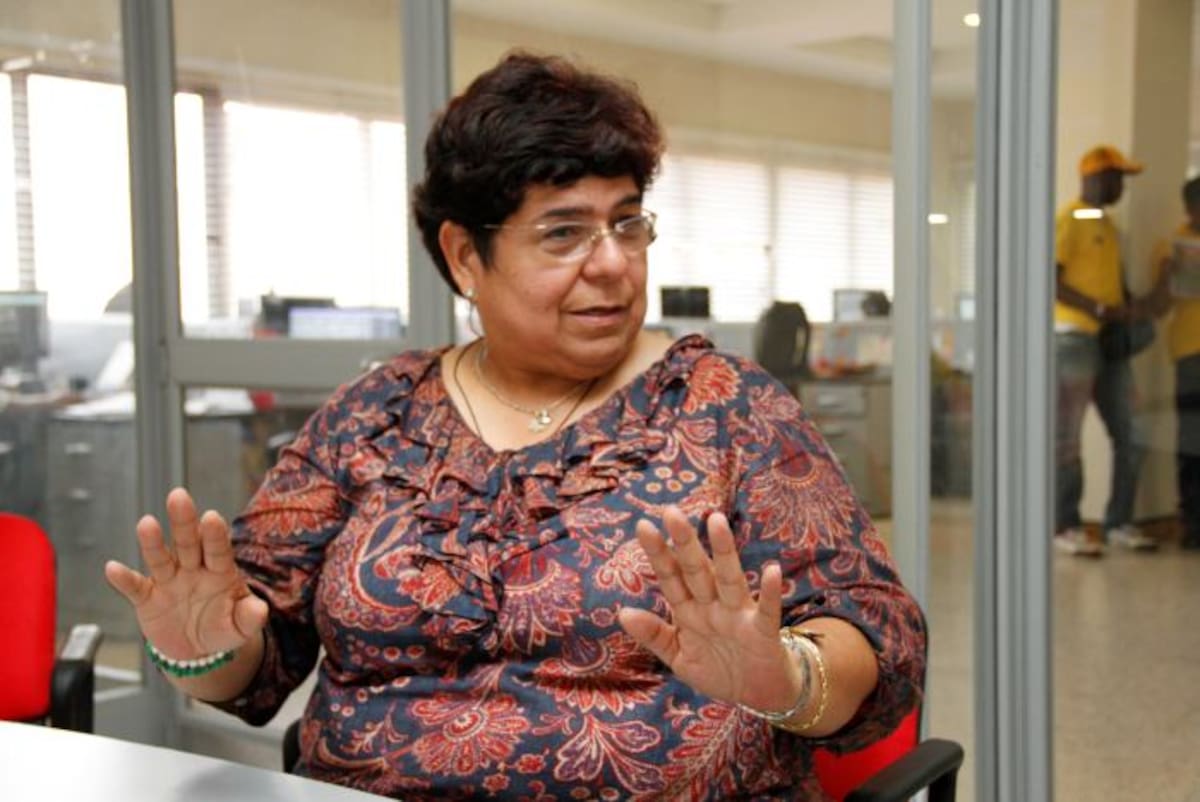 María del Socorro Bustamante, será sepultada hoy en Jardines de Cartagena. Archivo.