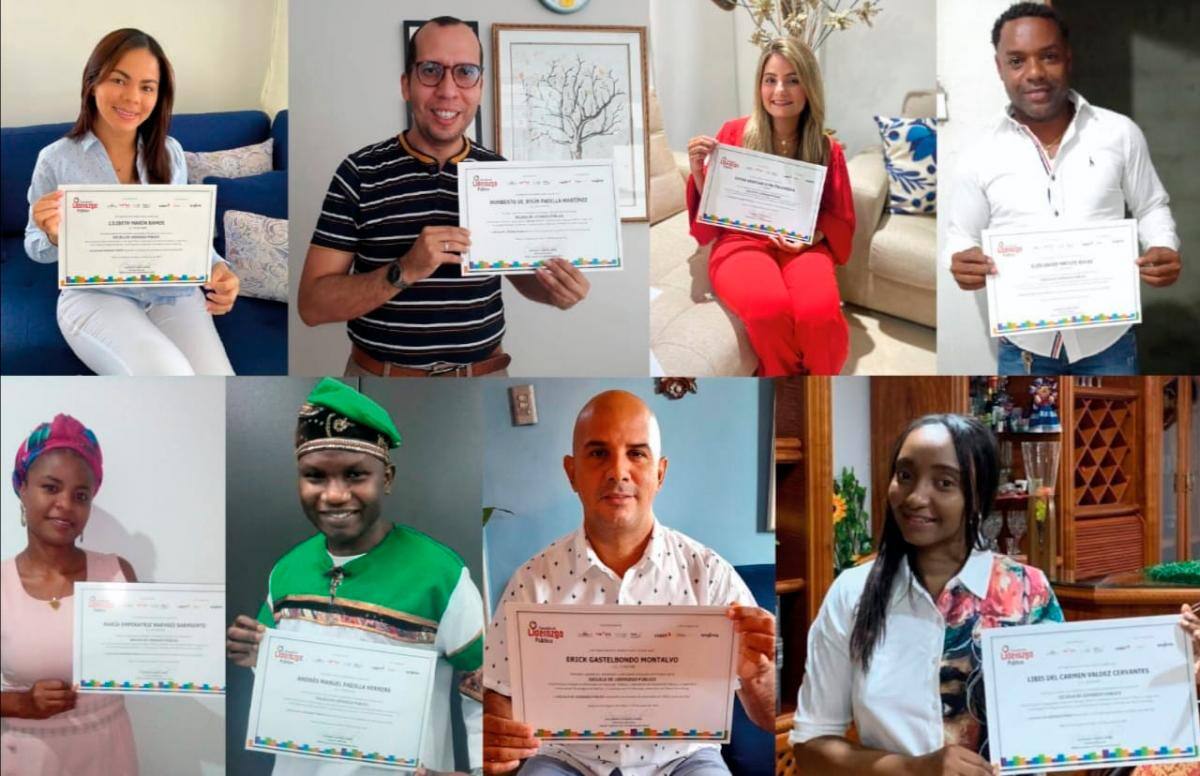 Conoce al grupo de líderes que recibió sus certificaciones. //CORTESÍA