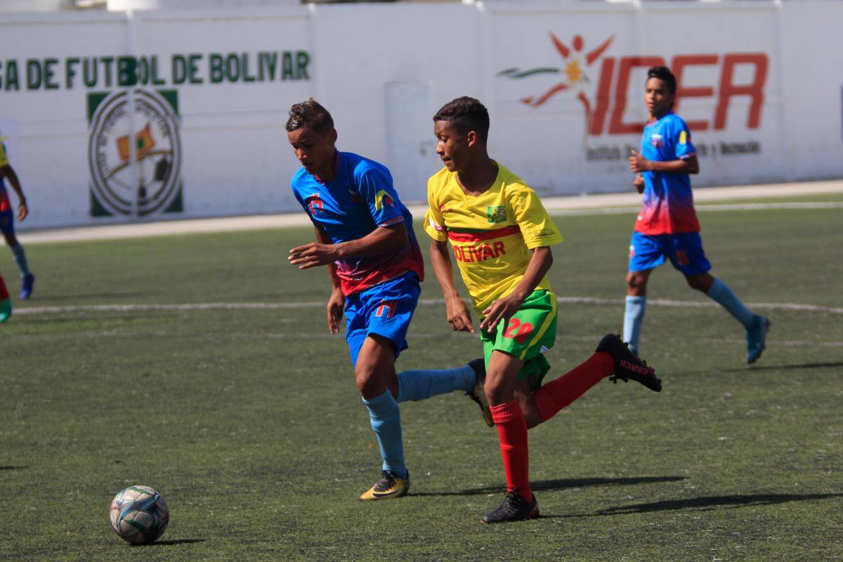 Bolívar no pudo y fue eliminado del Zonal de Fútbol Infantil