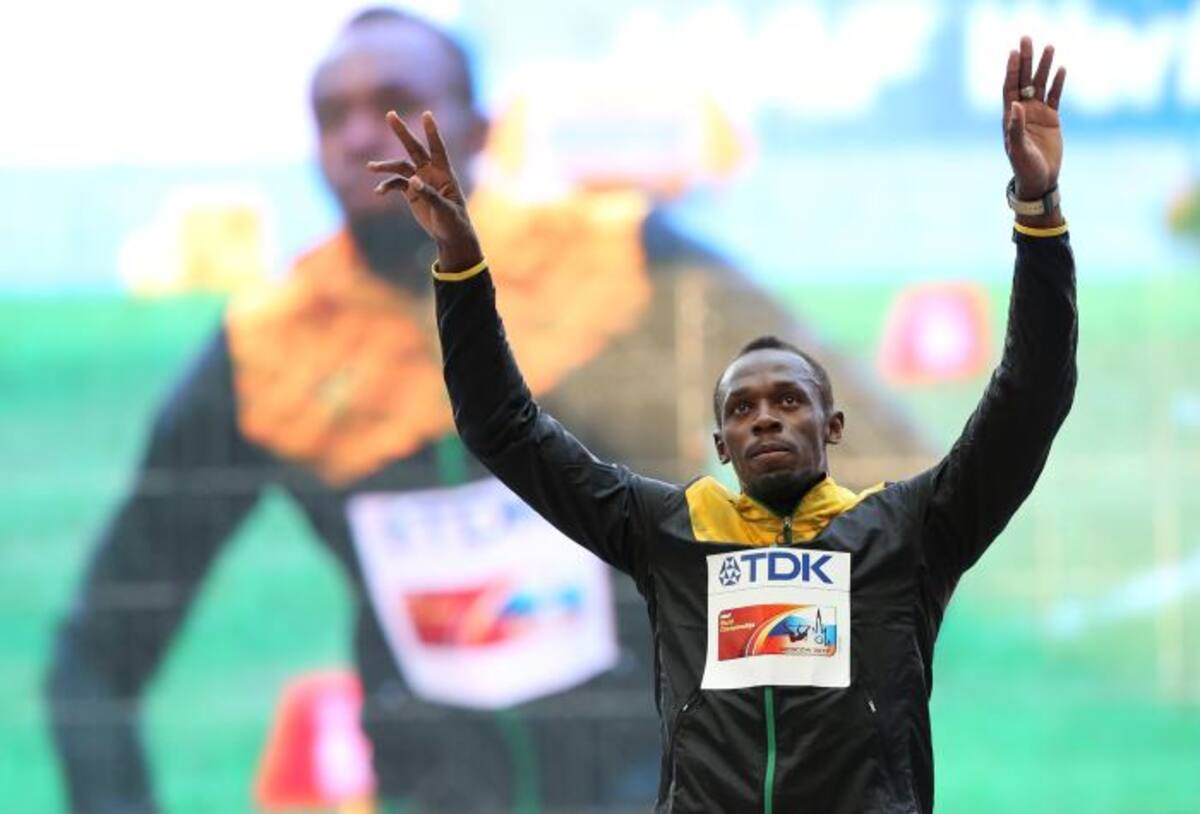 Usain Bolt visitará la sede la FIFA en Suiza. AFP