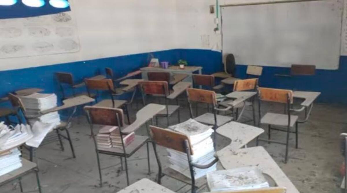 En Santa Catalina esperan que pronto se reparen todos los daños de la Institución Educativa Felipe Santiago Escobar.