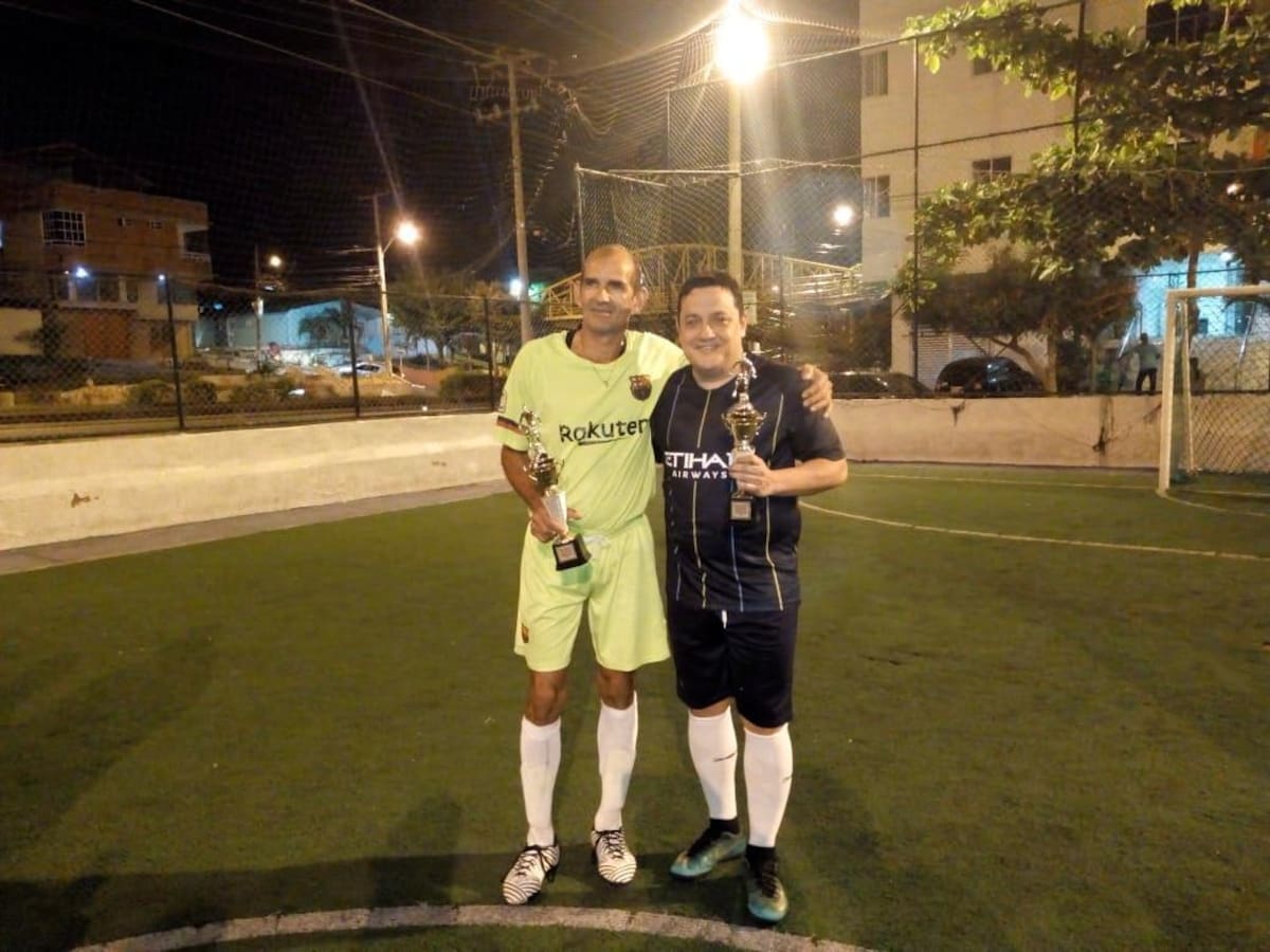 Goleadores del certamen del barrio Alto Bosque.