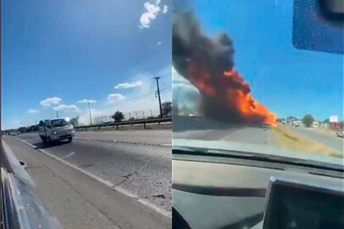 Impactante accidente de avioneta quedó grabado en video: hay un muerto