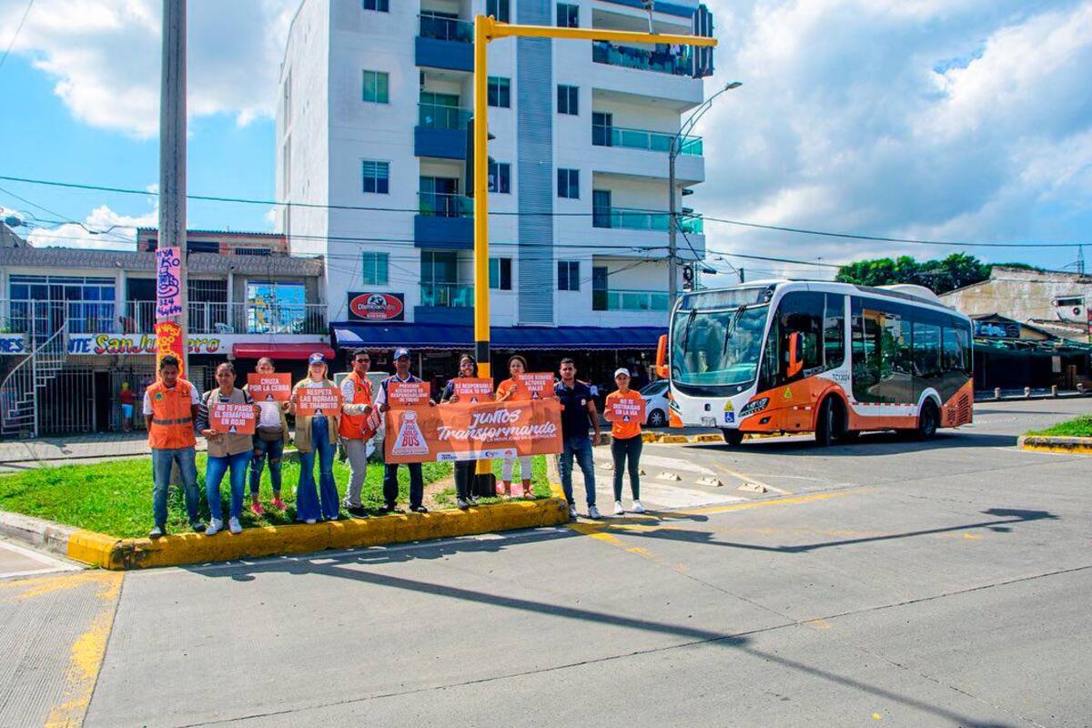 Realizan campañas de sensibilización para que se respete el ‘solobús’