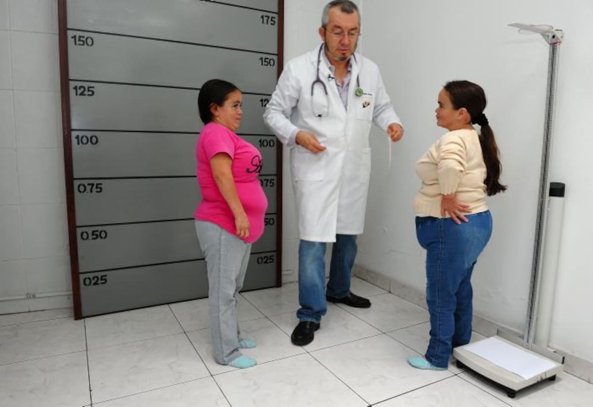 Son alrededor de 100 ecuatorianos los que padecen este sindrome. AFP RODRIGO BUENDIA