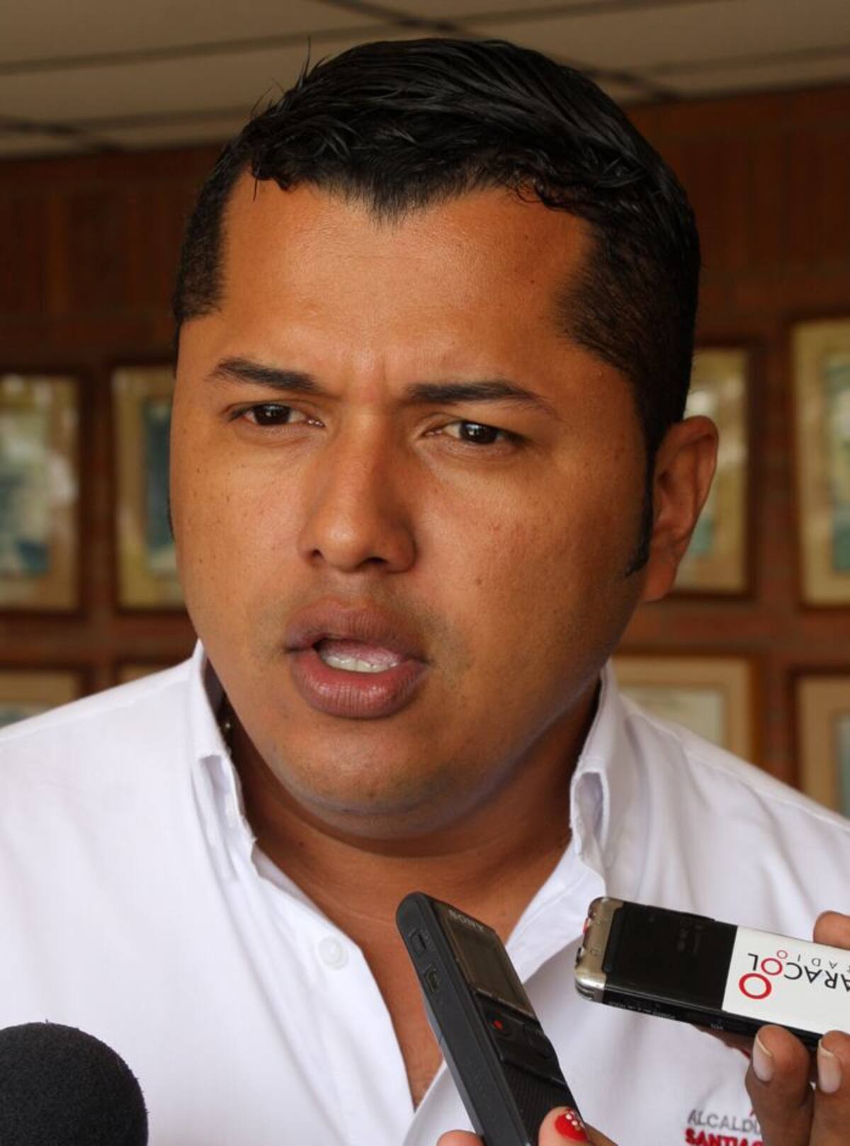 Tulio Patrón, alcalde de Santiago de Tolú. MANUEL SANTIAGO PÉREZ/EL UNIVERSAL/