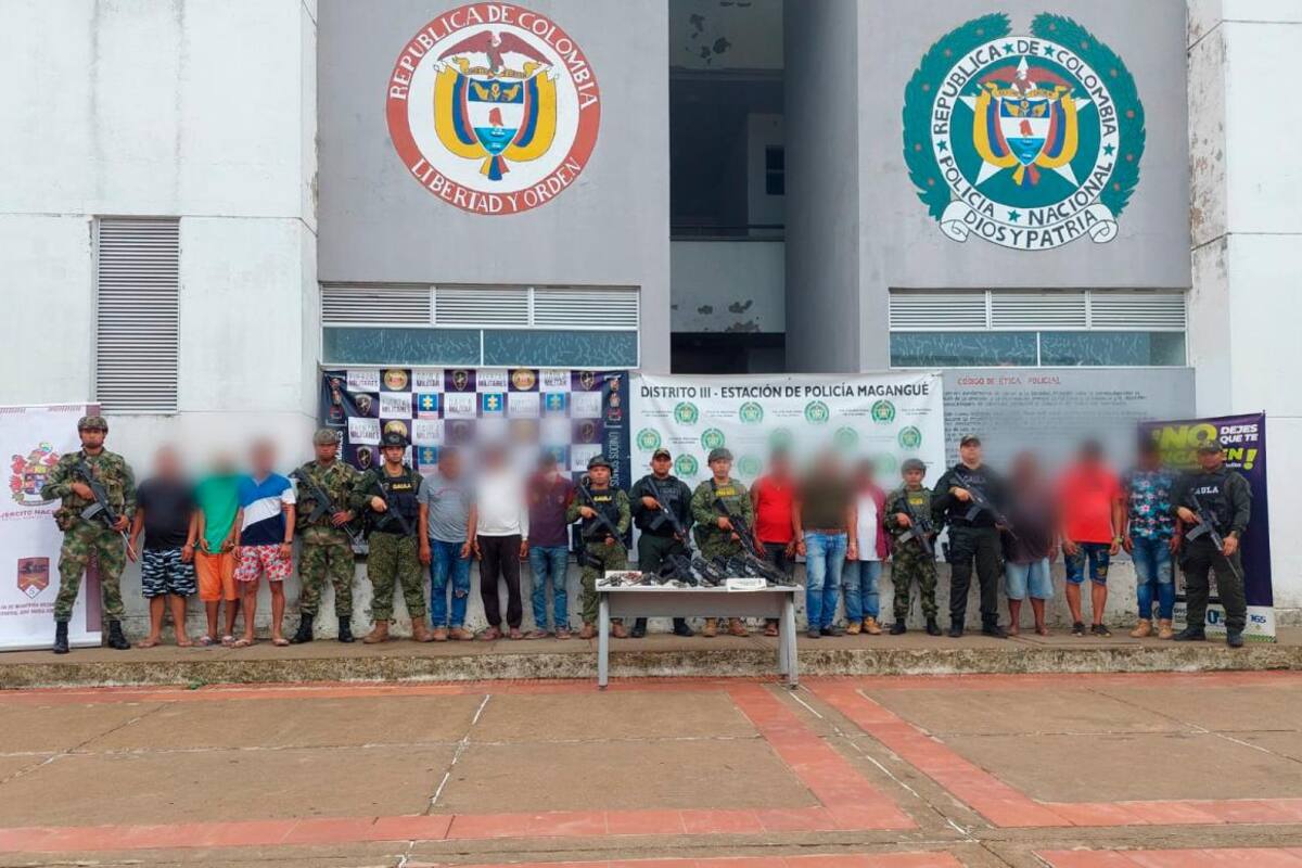 Caen 13 cabecillas del Clan del Golfo que delinquían en Magdalena y Bolívar