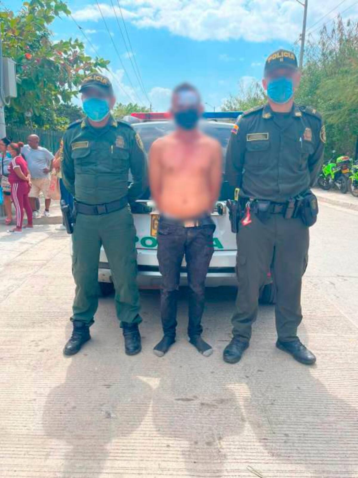 Alias ‘Deivis’, capturado por homicidio en riña en Pasacaballos.