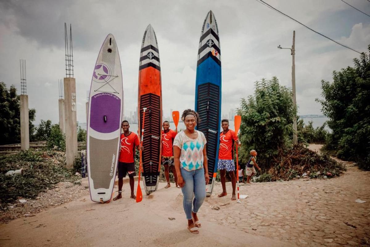 María Isabel Urrutia, ministra del Deporte, una invitada de lujo