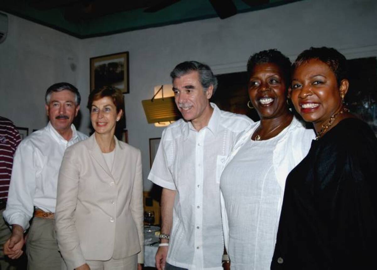 La embajadora de Colombia en 2007, Carolina Barco. ARCHIVO