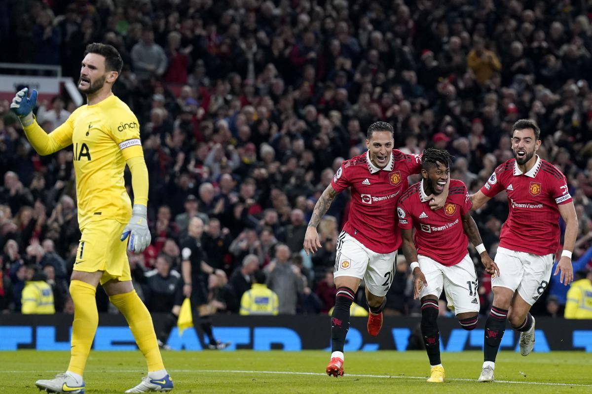 Sin Cristiano Ronaldo, Manchester United derrotó al Tottenham