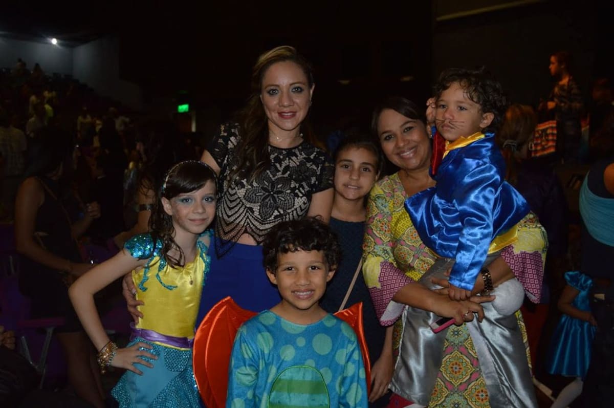 Valentina Castilla, Daiyana Serrano, Sebastián Romero, Norys Guevara y Alejandro Romero.