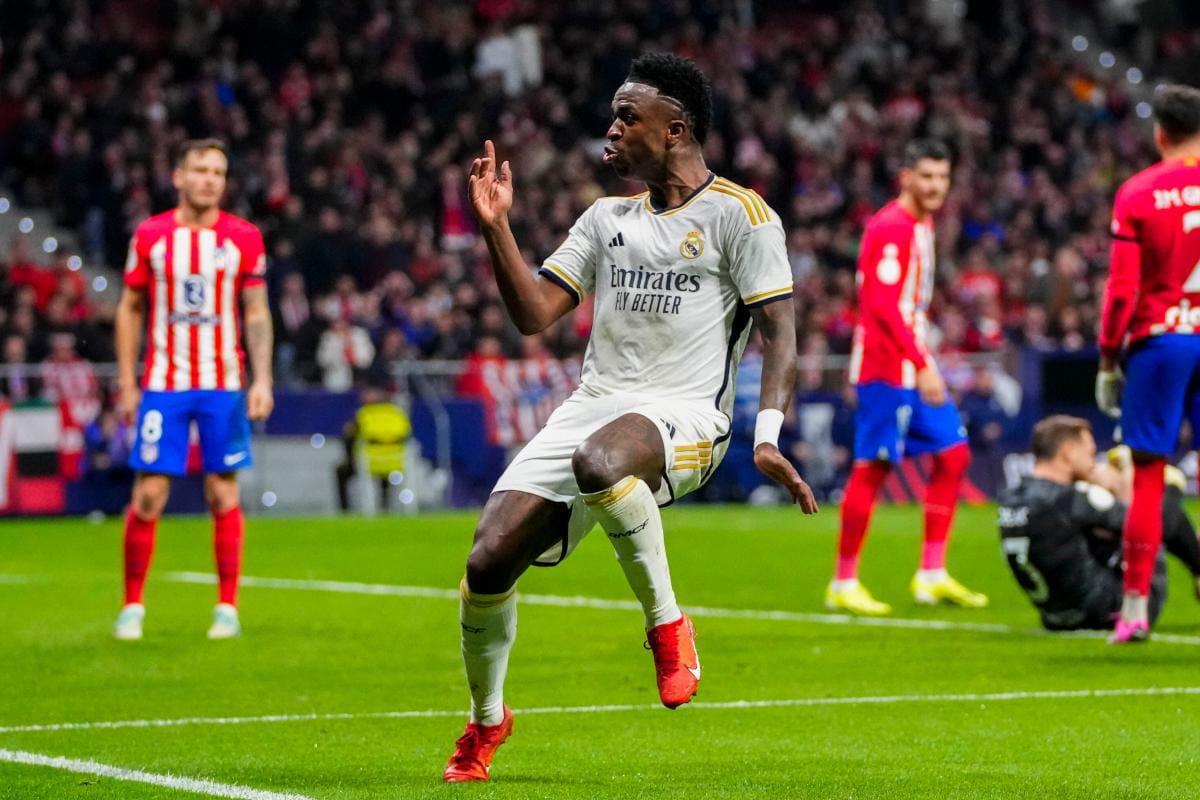 Carlo Ancelotti se refiere al comportamiento de Vinícius Jr.