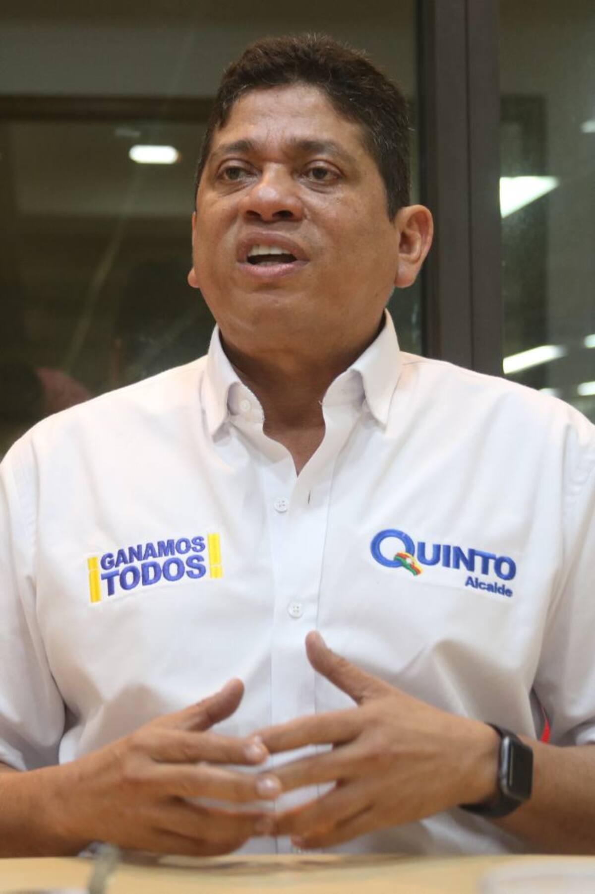 Antonio Quinto Guerra, candidato a la Alcaldía de Cartagena. Humberto Ochoa - El Universal.