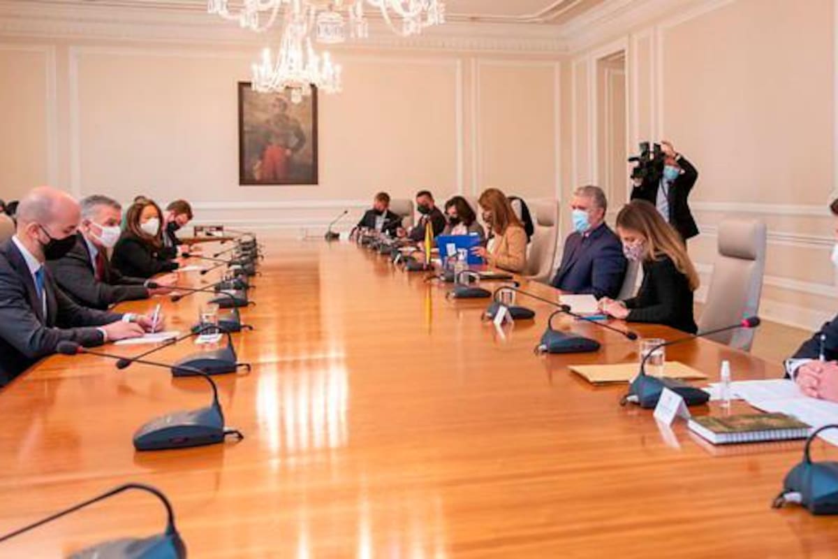 Reunión entre Duque y González ratifica buena relación con Estados Unidos
