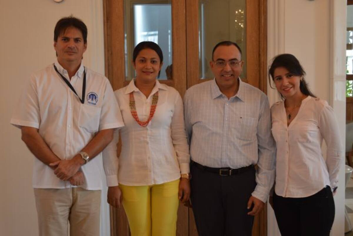 Osvaldo Guerrero, Naomi López, Jorge Del Río y Mónica Valderrama Ayala. CORTESÍA