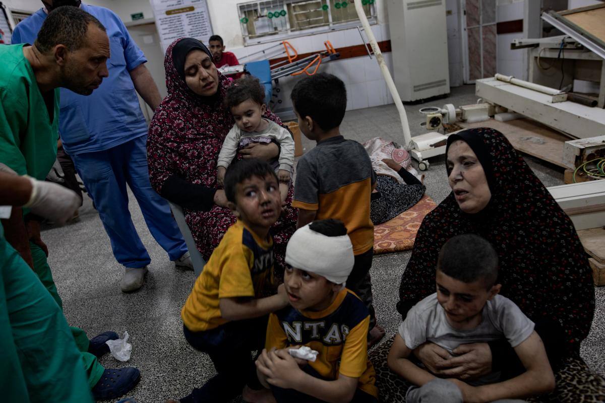 A 203 días de guerra en la Franja de Gaza, la noche anterior dejó 51 muertos