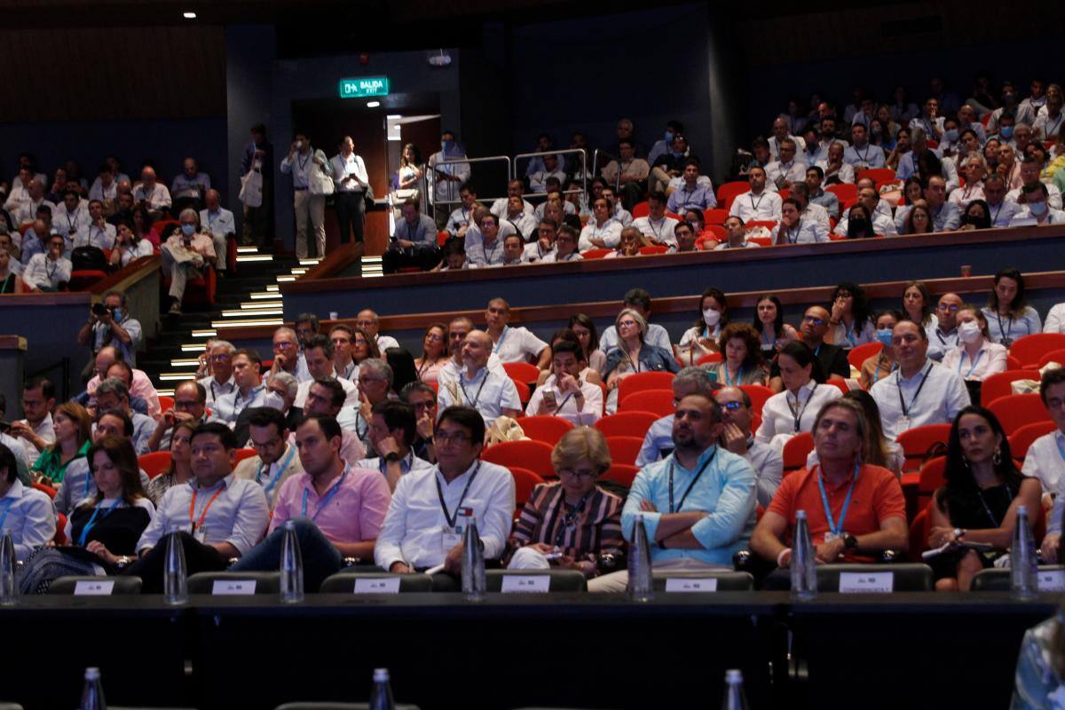En el Auditorio Getsemaní del Centro de Convenciones Cartagena de Indias sesiona el CEC 2022. // FOTO ÓSCAR DÍAZ- EL UNIVERSAL.