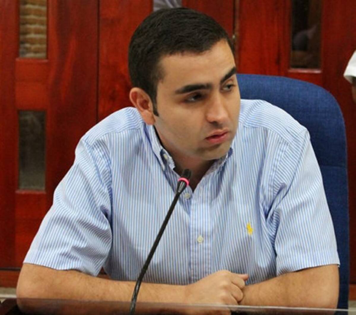 Vicente Blel, presidente del Concejo. Archivo.