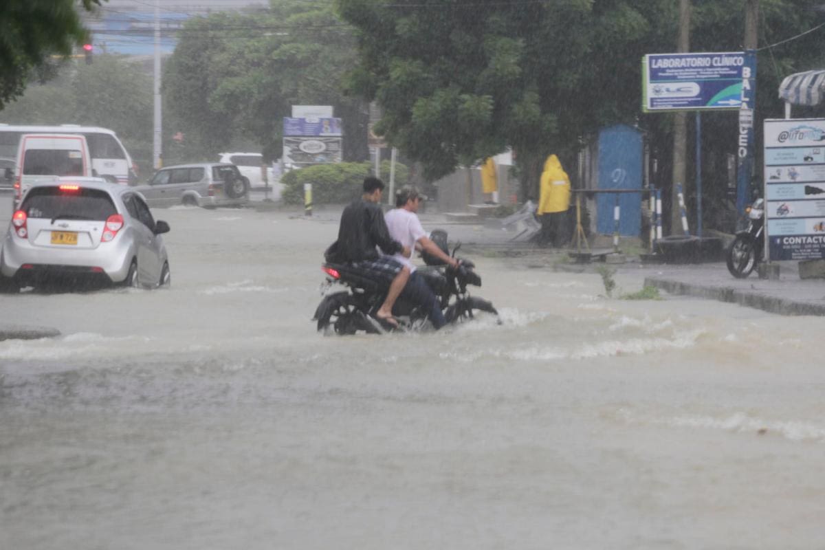 Inundaciones en los sectores de Cartagena