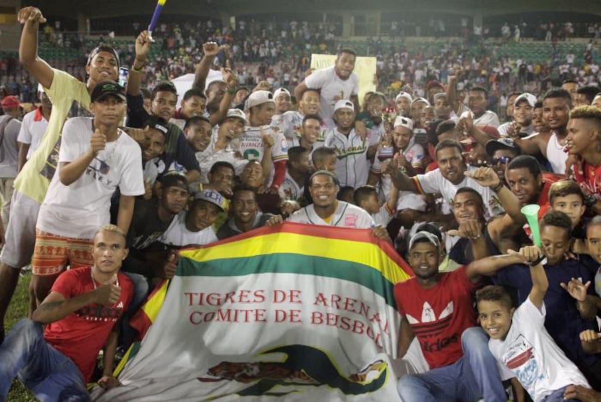 Los Tigres de Arenal vencieron a Marialabaja 10-3 y se quedaron con el máximo trofeo. Nayib Gaviria