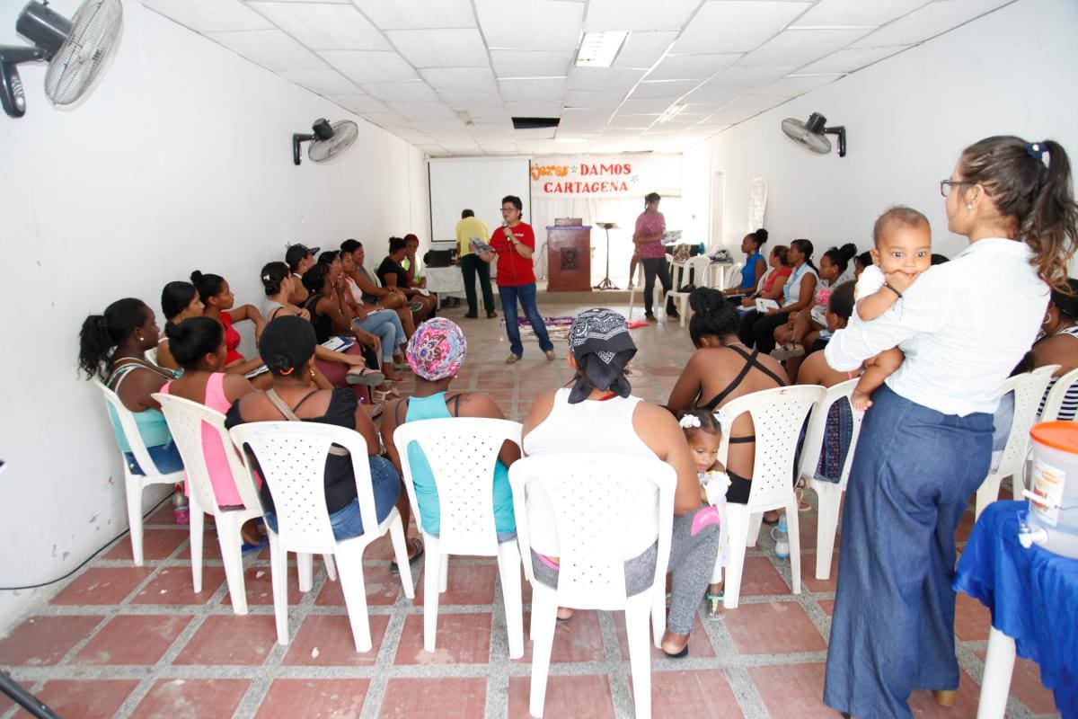 Jornada de capacitación para las mujeres de San Francisco. //Aroldo Mestre.