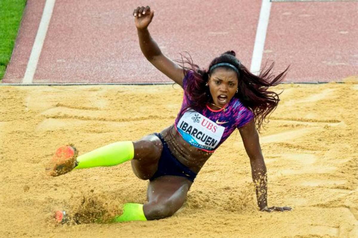 Caterine Ibargüen actuará este jueves en Roma por la Liga Diamante