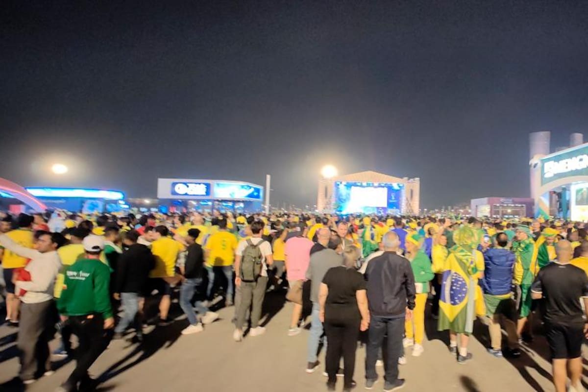 Conozca a la colombiana que apoya a Brasil en Qatar