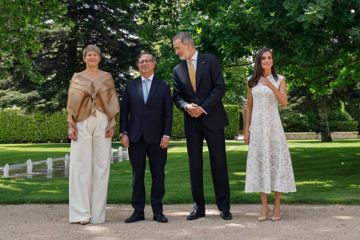 Así fue la reunión entre el rey de España y Gustavo Petro