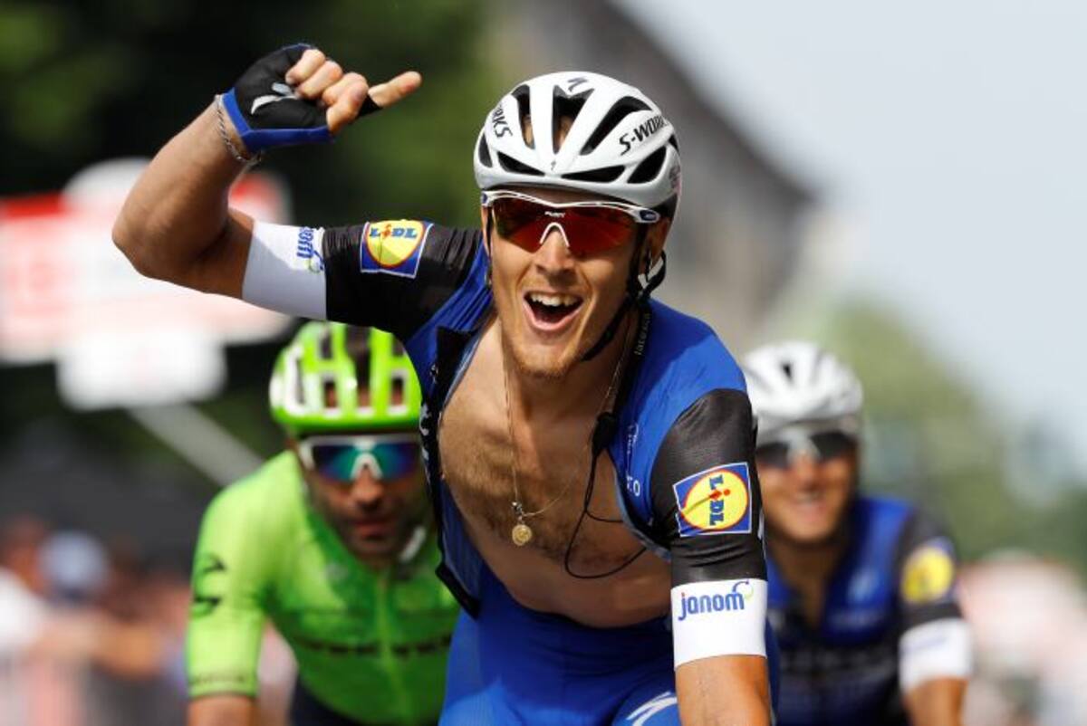 Matteo Trentin. AFP