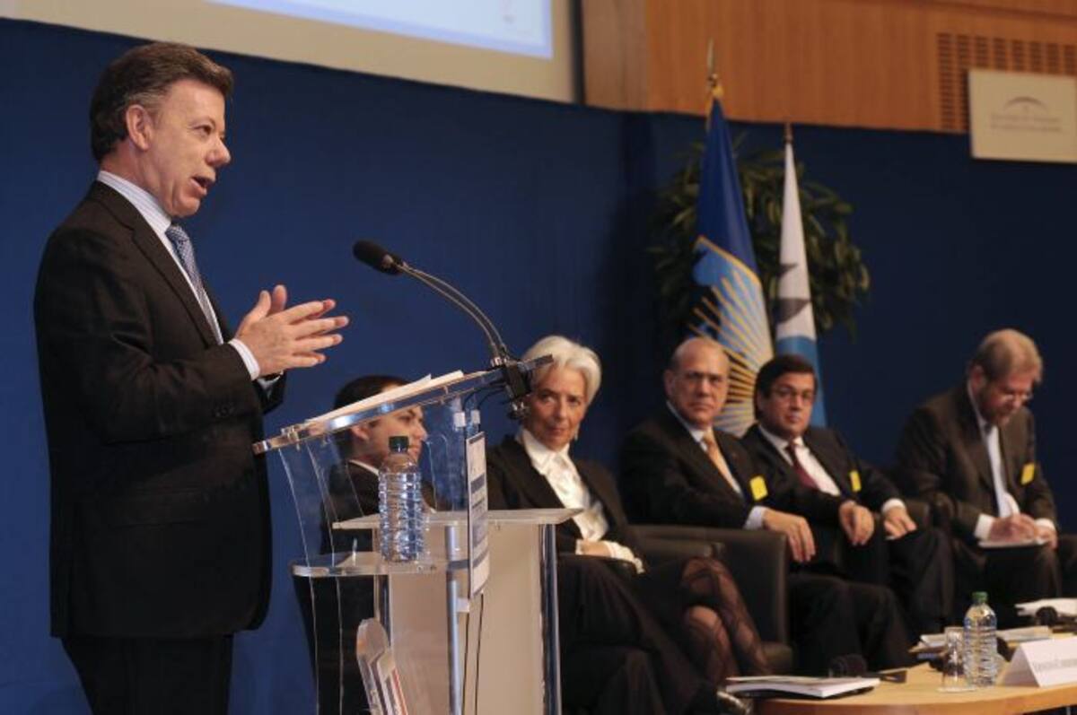 Juan Manuel Santos, presidente de Colombia. COLPRENSA