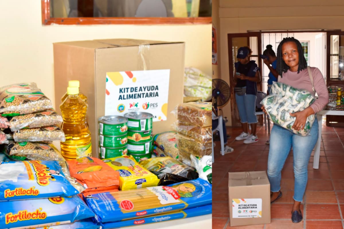 2,950 kits alimentarios entregados a familias en pobreza extrema de Cartagena