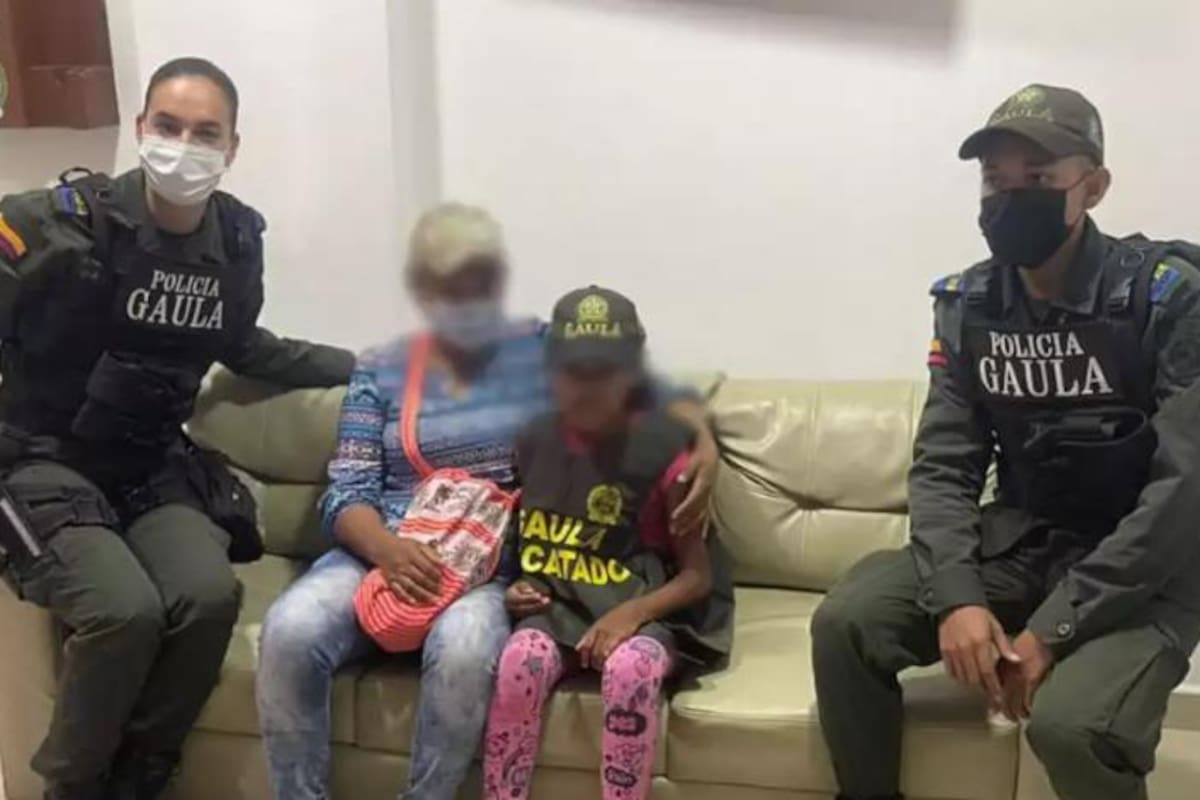 Rescatan a menor que había sido raptada por su padrastro