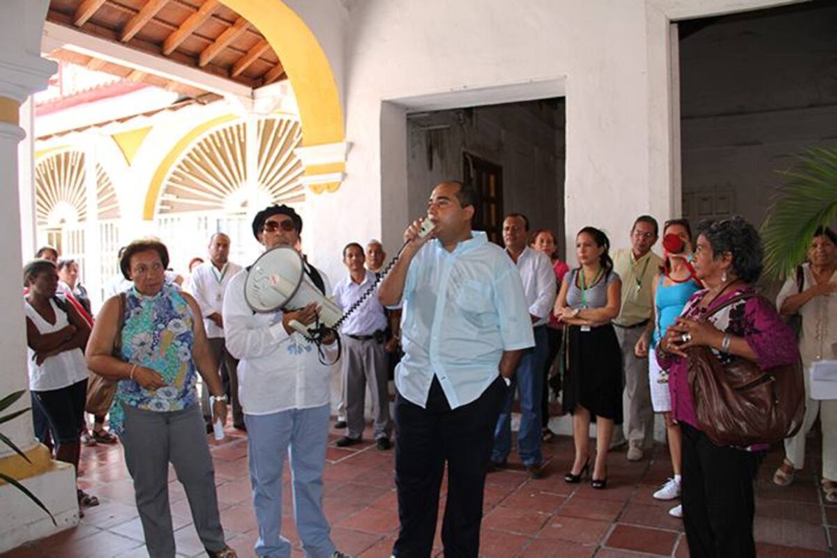 En días pasados, los sindicalistas habían llegado a unos acuerdos para los pagos con el recién posesionado secretario de Educación, Javier Posada Meola.. Archivo