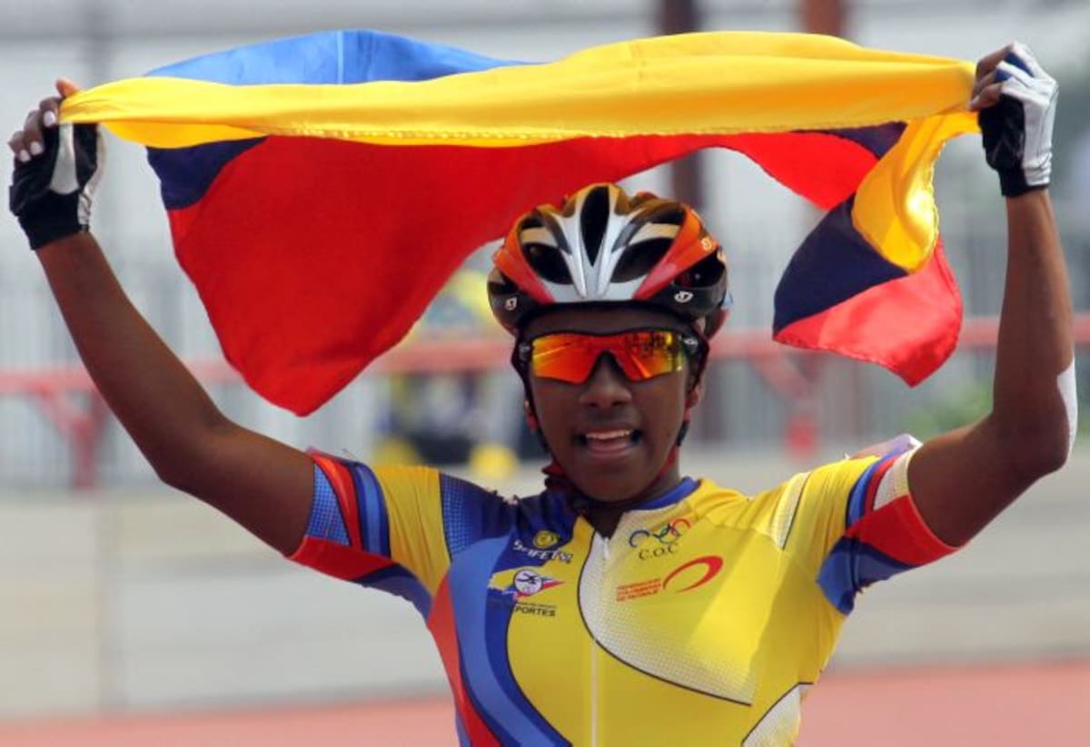 Jersy Puello es una de las mejores patinadoras de Colombia. CORTESÍA